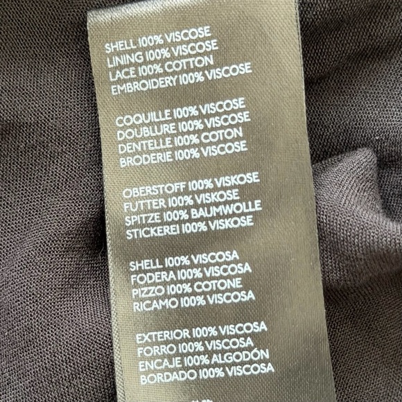 Free People Piece of Your Heart Embroidered Long Sleeve Mini Dress Black Size S - Picture 14 of 14